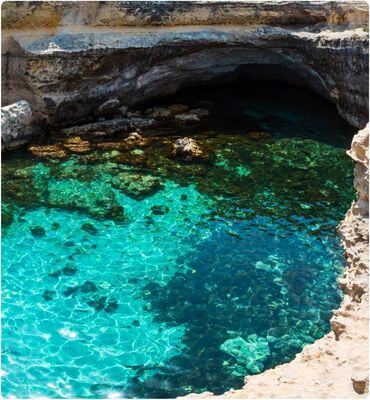 Grotte costa adriatica salentina