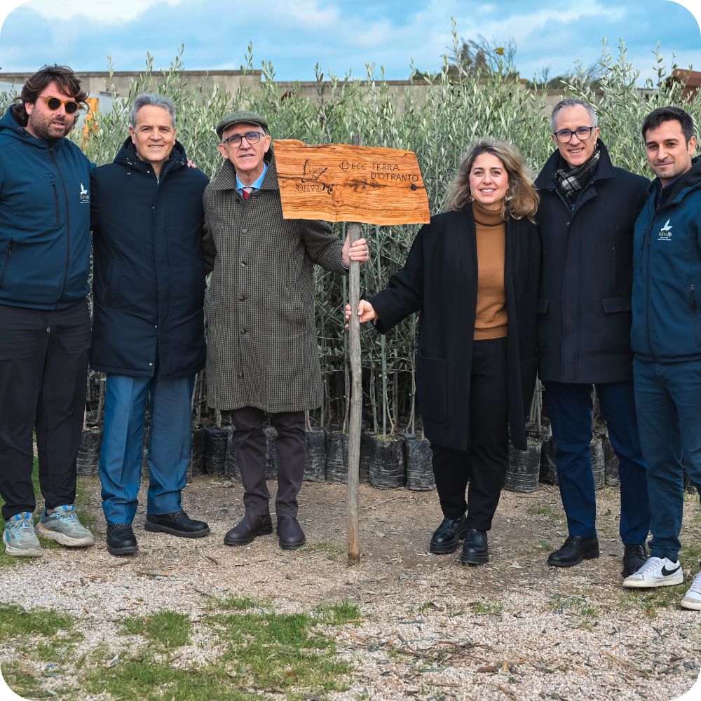 Attività team aziendali - donazione piantine agricoltori